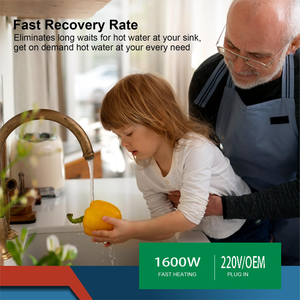 Tanque <span class=keywords><strong>de</strong></span> Almacenamiento <span class=keywords><strong>de</strong></span> Agua Doméstico <span class=keywords><strong>de</strong></span> 10-15L, Mini Calentador <span class=keywords><strong>de</strong></span> Agua Inteligente <span class=keywords><strong>de</strong></span> Temperatura Constante para Cocina, 220V, Certificado CE, Montado en la <span class=keywords><strong>Pared</strong></span> - Product Image 2