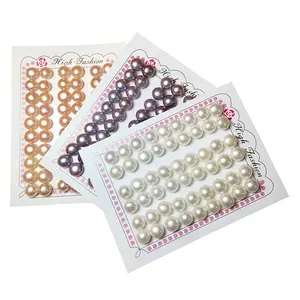 3A Natural 9.5-11mm button shape freshwater pearls high quality factory price freshwater pearls for bracelet