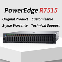 Serveur Rack 2U PowerEdge R7515 d'Origine, Prix d'Usine, Processeur AMD EPYC, Stockage HDD SATA Haute Performance, Serveur Reconditionné