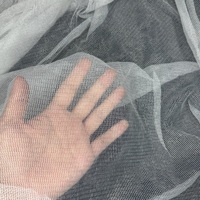 Entoilage blanc du polyester 100% tricoté par trame 17gsm pour la doublure composée en cuir ou l'interlignage bas léger de tissu pour le cuir