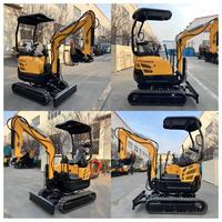 Nouveau prix de tracteur de mini-excavatrice bon marché de 1 tonne Micro-excavatrice à vendre