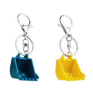Exquisito llavero <span class=keywords><strong>de</strong></span> excavadora <span class=keywords><strong>de</strong></span> Metal, llavero creativo personalizado <span class=keywords><strong>para</strong></span> hombres, diseño único <span class=keywords><strong>de</strong></span> pala <span class=keywords><strong>de</strong></span> excavadora, decoración <span class=keywords><strong>de</strong></span> moda - Product Image 2
