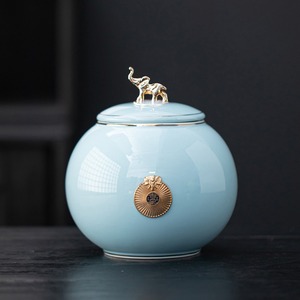 Oggetti in ceramica fatti a mano in ceramica per animali domestici urne cani piccoli conigli altri piccoli animali per la conservazione della cenere cofanetti per animali domestici - Product Image 6