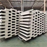 Panneau de polyuréthane nouveau matériau d'isolation chaude ignifuge pour panneau sandwich d'isolation de mur et de toit de pièce