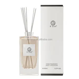 Wholesale Office Home Luxury Perfume Aroma Rose Jasmine Lily Lavender Scented Reed diffuser