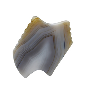 Dropshipping. Exclusivo. Grey ágata <span class=keywords><strong>Guasha</strong></span> de fábrica al por mayor directamente de cuarzo rosa Gua Sha herramientas rascador de masaje obsidiana Gua Sha piedra - Product Image 3