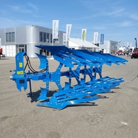 Arado de Surco de 3 Filas LEROX Diésel Comercial con Diseño Hidráulico Reversible y Núcleo de Engranajes con Rodamientos para Uso Agrícola a Gran Escala