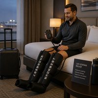 Bottes de récupération à compression d'air sans fil portables professionnelles, masseur ergonomique pour les jambes, appareil de pressothérapie pour blessures sportives