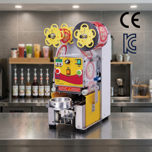Máquina Selladora Automática de Acero Inoxidable ET-899S para Tazas de Plástico/Papel de Té de Burbujas - El Mejor Proveedor de Taiwán - Product Image 2