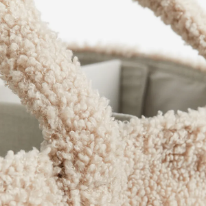 <span class=keywords><strong>Sac</strong></span> à <span class=keywords><strong>Langer</strong></span>/Rangement pour Bébé en Polaire Teddy avec Poignées Supérieures, Logo, Taille Personnalisée et Séparateurs Amovibles - Product Image 4