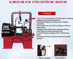 Machine de réparation de moyeu de roue Ateliers de réparation automobile Machine de redressement de <span class=keywords><strong>jante</strong></span> RH-95LM de qualité chaude - Product Image 4