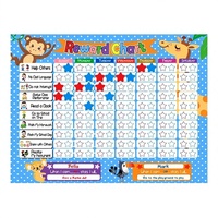 Tableau magnétique de récompenses pour enfants, suivi hebdomadaire des habitudes, planificateur de tâches pour un bon comportement, pour l'organisation familiale - Vente en gros