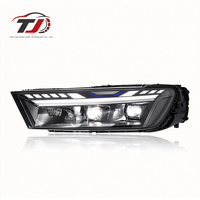 Pour Audi Q7 Phares 2016-2019 : Ensemble de phares LED amélioré 2025 avec feux de jour (DRL) et clignotants séquentiels
