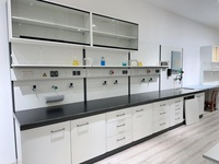Banc mural de meubles de laboratoire prouvé CE avec table de laboratoire supérieure en résine époxy