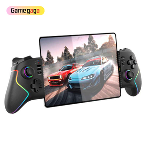 X PG‑9122 Stretch Game Controller <b>Wireless</b> Bluetooth Hall Joystick Six Axis Gyro RGB Light Macro Programmable Gamepad For Phone - Product Image 1