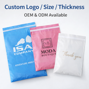 Sobres de Polipropileno Biodegradables Personalizados con Logotipo, Bolsas de Embalaje Compostables para Envíos de Comercio Electrónico - Product Image 1