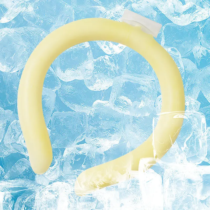 PCM otomatik jel buz paketi boyun soğutma tüpü spor açık boyun soğutucu halka giyilebilir