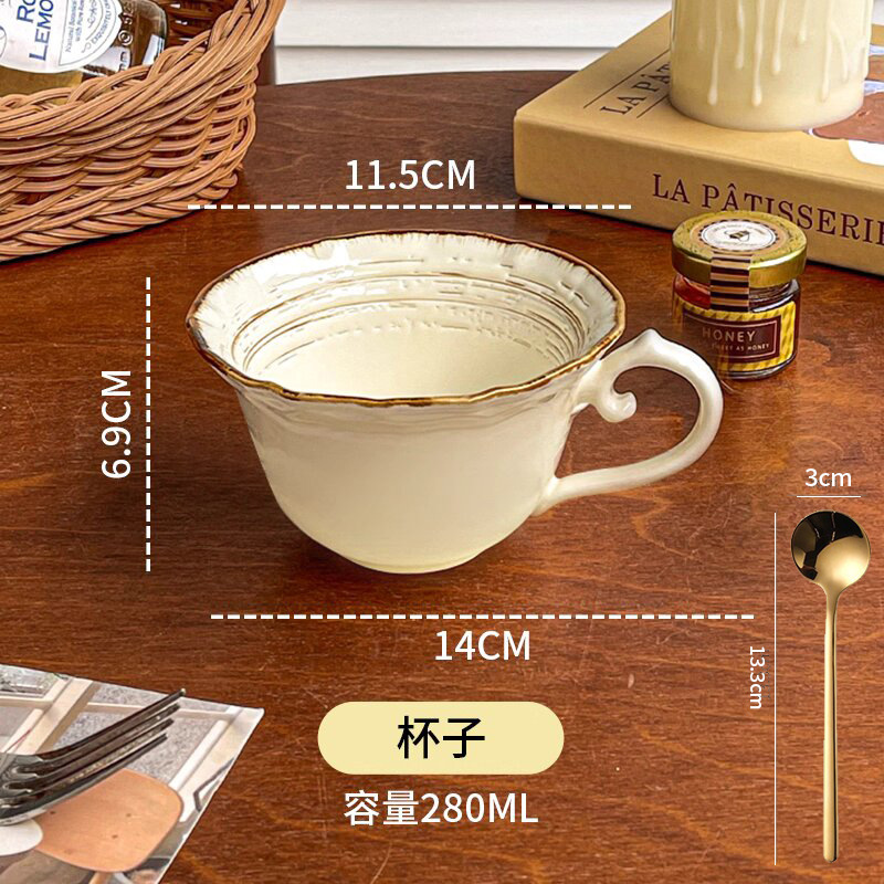 Kiln-fired Roman-style coffee cup [Single Cup]
