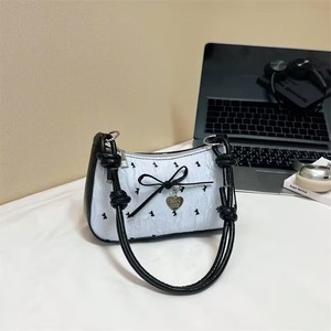 Bolso bandolera de nicho con lazo de mariposa, diseño diagonal, 2026 - Product Image 2