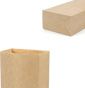Cheap Custom Printed Food Grade Brown Kraft <b>Biodegradable</b> <b>Paper</b> Bags Handle for Bread Sandwich Milk Sushi Jelly-Custom Color - Product Image 3