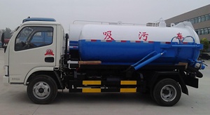 <span class=keywords><strong>Alcantarillado</strong></span> Cesspit Emptier Succión Vacío Aguas residuales Tanque séptico Camión Venta caliente - Product Image 5