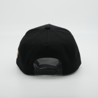 Relaxed-fit baseballcap met vijf panelen en gebogen klep, aangepast 3D geborduurd logo