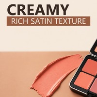 Palette de fard à joues, highlighter et contour 3-en-1 crème mate naturelle waterproof pour marque privée – Vente en gros