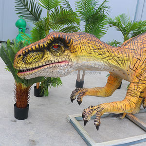 Zigong Fabricant Réaliste Réaliste Modèle Dinosaure <span class=keywords><strong>Jurassic</strong></span> <span class=keywords><strong>Park</strong></span> Animé Animatronic Dino Velociraptor À Vendre - Product Image 3