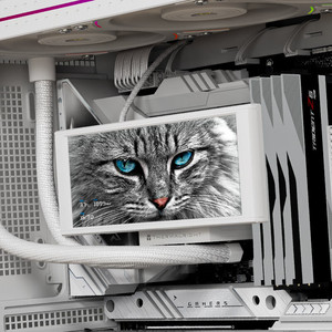 Tản nhiệt nướ<span class=keywords><strong>c</strong></span> Thermalright màn hình rộng TROFEO VISION 360 ARGB TRẮNG với màn hình LCD dải 6.86 inch - Product Image 2