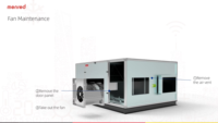 Système ERV carré en acier inoxydable à faible bruit et à économie d'énergie pour usage commercial avec échange d'air frais