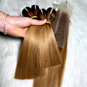 ผมแท้เวียดนามสีธรรมชาติแบบเวฟตรงและเวฟบอดี้เวฟ  ยี่ห้อ Color Bone Machine  แบบ Double Weft  น้ำหนัก 100 กรัม  สีสวยฮิต ไวน์เบอร์กันดี - Product Image 1