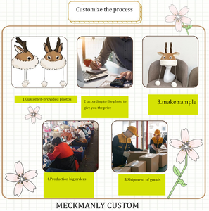 Pantoufles en peluche douces personnalisées pantoufles d'intérieur en peluche animal chat ours dinosaure pantoufles en peluche pour les femmes - Product Image 5