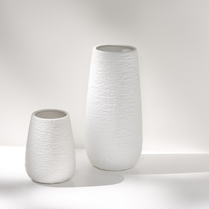 Nordic Style Light Luxury Premium Ceramic Vase for Living Room Dried Fresh <b>Flower</b> <b>Display</b> Home Decor - Product Image 4