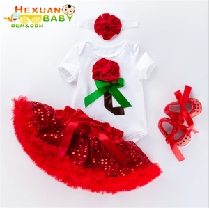 Abito Principessa Keli Bear 2024 con Pizzo Floreale per Neonati, Nuovo Design, Abbigliamento Estivo per Bambine, Manica Corta in Cotone - Product Image 4