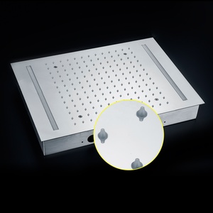 <span class=keywords><strong>Douche</strong></span> LED pour salle de bain 360*500mm, tête de <span class=keywords><strong>douche</strong></span> carrée encastrée avec jets de massage pour le corps - Product Image 5