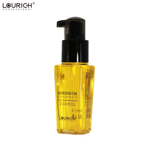 Sérum réparateur pour cheveux Huile d'amande Huile d'argan Kératine verte Nourrit et répare les cheveux secs et emmêlés abîmés - Product Image 4