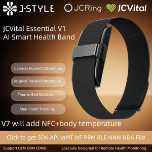 Jcvital V1 Patenté, Conforme RoHS, SDK, API : Fournisseur de Solutions Complètes pour Appareils de Santé Intelligents, Production R&D Personnalisée pour Clients Mondiaux - Product Image 1