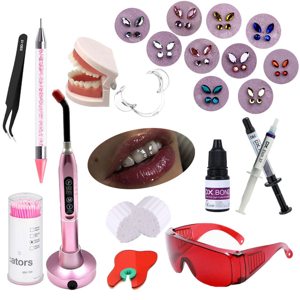 Kit de pierres précieuses pour dents 3