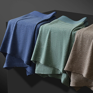 กางเกงบ็อกเซอร์ชายแบบถัก ระบายอากาศได้ดี ไร้ตะเข็บ สีพื้น ไม่ระบายกลิ่น เป็นมิตรต่อสิ่งแวดล้อม ขายส่ง - Product Image 4