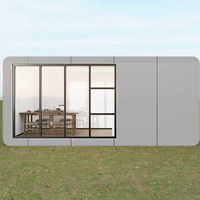 Maison Capsule de Luxe Apple Cabin BOX 02 avec Salle de Bain à Séparation Humide/Sèche et Équipements Électriques Complets