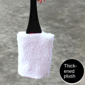 Gants chauds en peluche pour l'hiver avec grattoir à glace, outil de dégivrage et poignée de sac, pelle à neige - Product Image 3