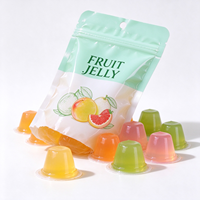 Sachet Doypack Personnalisé Imprimé avec Fermeture Zip Refermable, Emballage Alimentaire en Plastique de Qualité pour Gelée de Fruits, Sachet Doypack pour Snacks