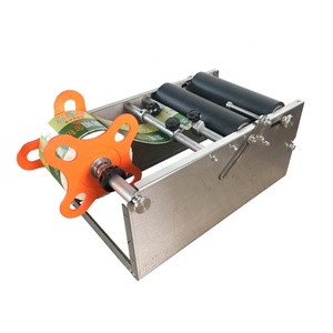Tabletop Labeling Machine Mini Labeling Machine Label Applicator Manual Sticker Machine for Bottles - Product Image 1