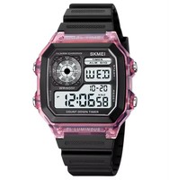 Montres électroniques de sport Skmei 1998, étanches 50M, alarme, chrono, montre numérique pour garçons, minuteur de compte à rebours pour hommes, Reloj Montre