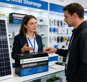 3 Year Warranty RV Home Solar 24V 200Ah h LiFePO4 Pack 24V Metal Lithium Ion Battery - Product Image 3