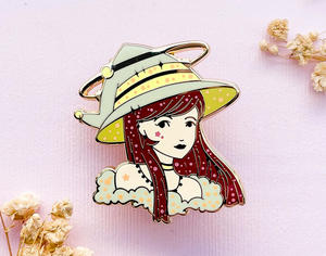 Precio de fábrica al por mayor de encargo princesa fantasía Metal Pin lindo dibujos animados duro solapa esmalte pines - Product Image 4