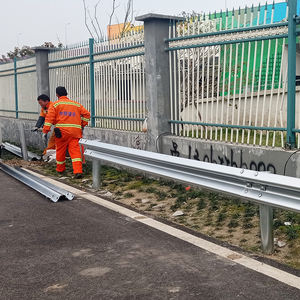 Barriere stradali in acciaio inossidabile, Guardrail autostradale, barriera contro gli urti, Guardrail ondulato personalizzato - Product Image 6