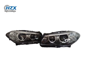 Bright LED Headlight Assembly ForBMW 5 <b>Series</b> F18 2011-2017 Waterproof Black Housing Lens Direct Replacement Headlamp for F1 - Product Image 4