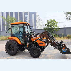 Kualitas tinggi Cina baru 4X4 50hp roda traktor dengan Ac taksi dan depan <span class=keywords><strong>Loader</strong></span> untuk penjualan - Product Image 2