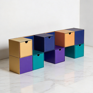 Caja de Regalo de Papel con Diseño Creativo y Logotipo Personalizado, Cubo Sorpresa con Múltiples Cajones para Joyería, Cosméticos, Dulces, Regalo para Enamorados - Product Image 6